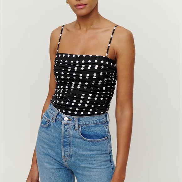Reformation Orion Top Bettie - Size 8 - Picture 1 of 6